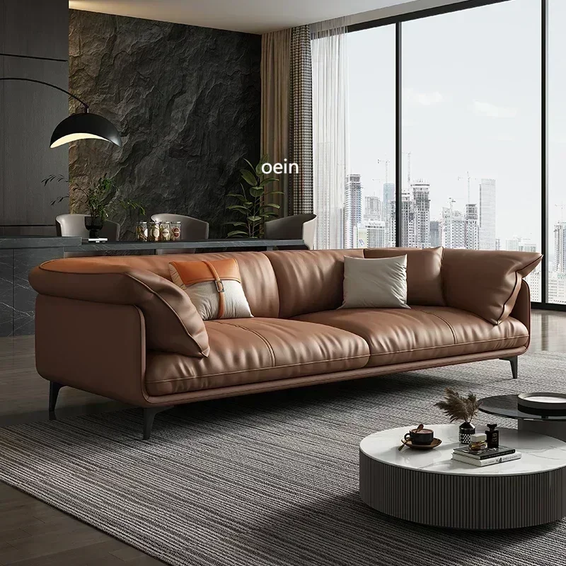 Leather sofa